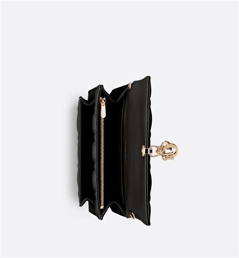 miss dior chain pouch|Miss Dior Chain Pouch Black Cannage Lambskin .